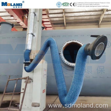 Wall Mounted Flexible Suction Arm for Extraction System